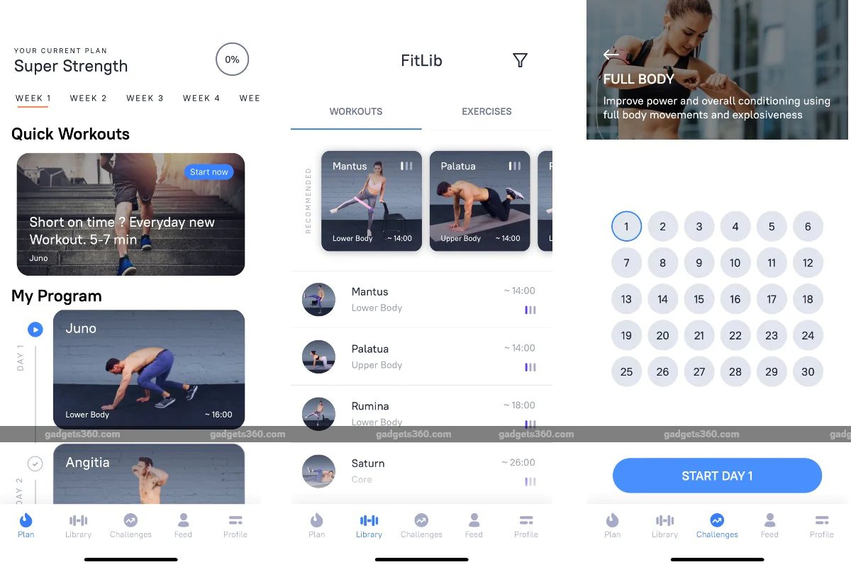 fitness workout app screenshots gadgets 360 Fitness Workout